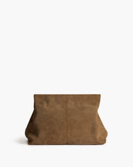 Clay Clutch Suede Wet Sand - Wet Sand Suede / onesize