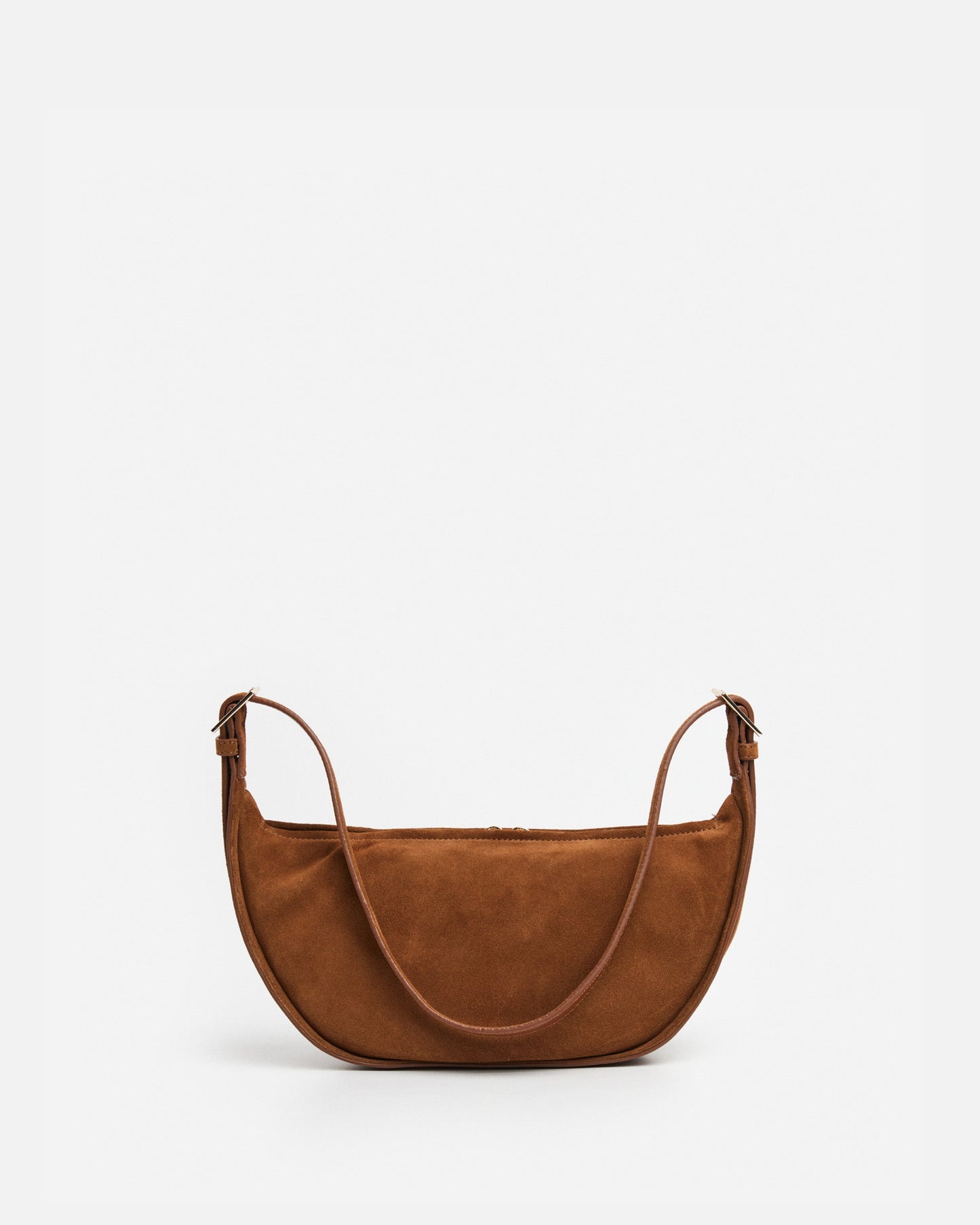 Irma Shoulder Bag Suede Bourbon