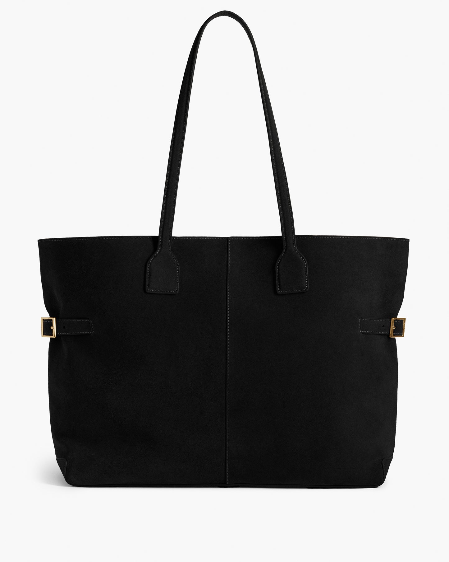 Lesley Tote Bag Suede Black