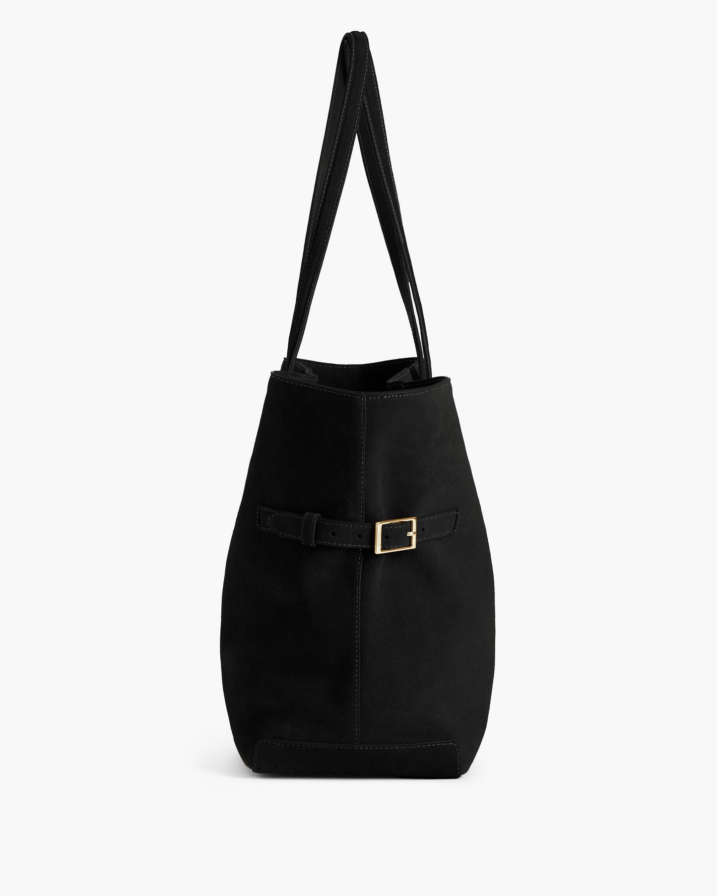 Lesley Tote Bag Suede Black