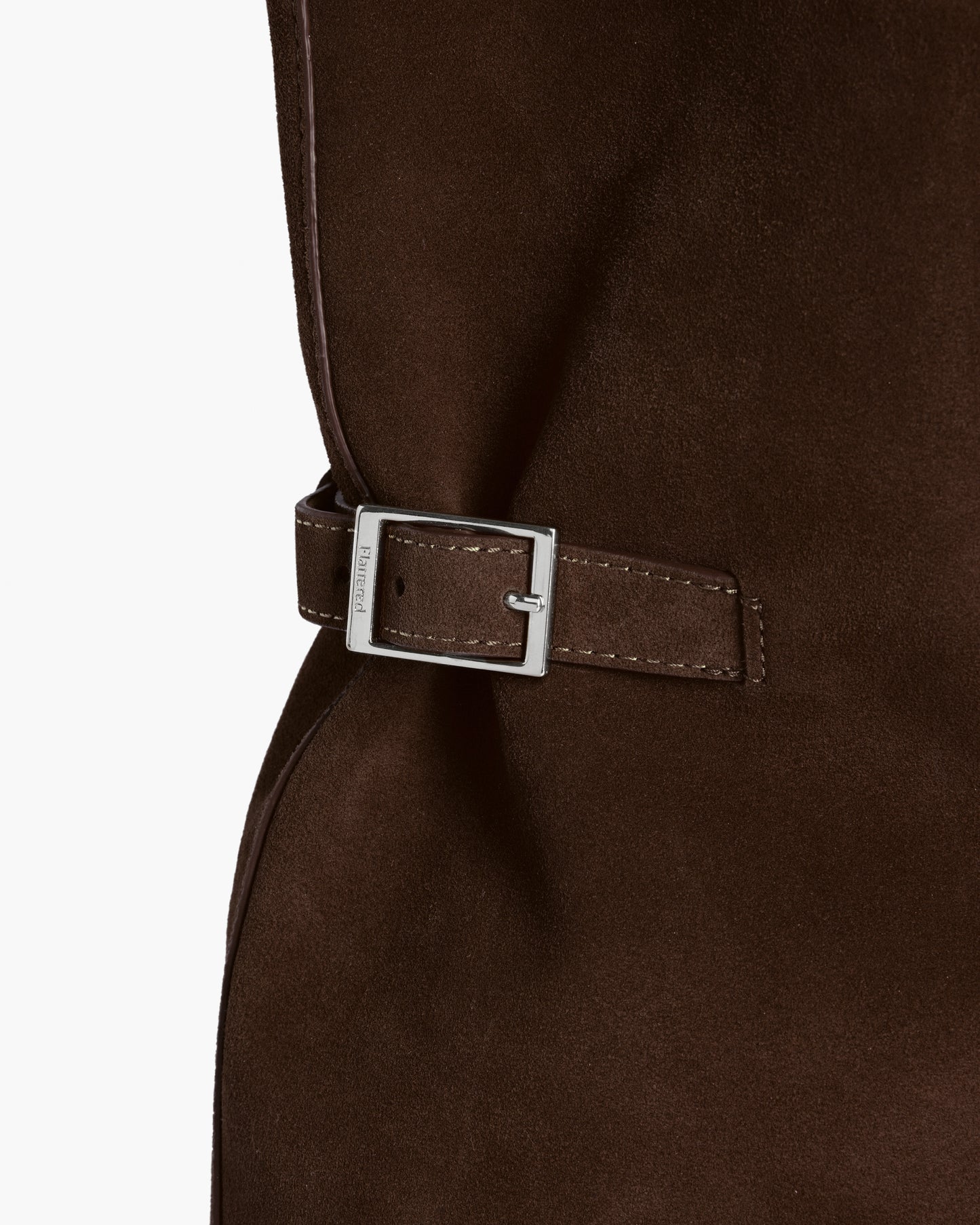 Lesley Tote Bag Suede Chocolate