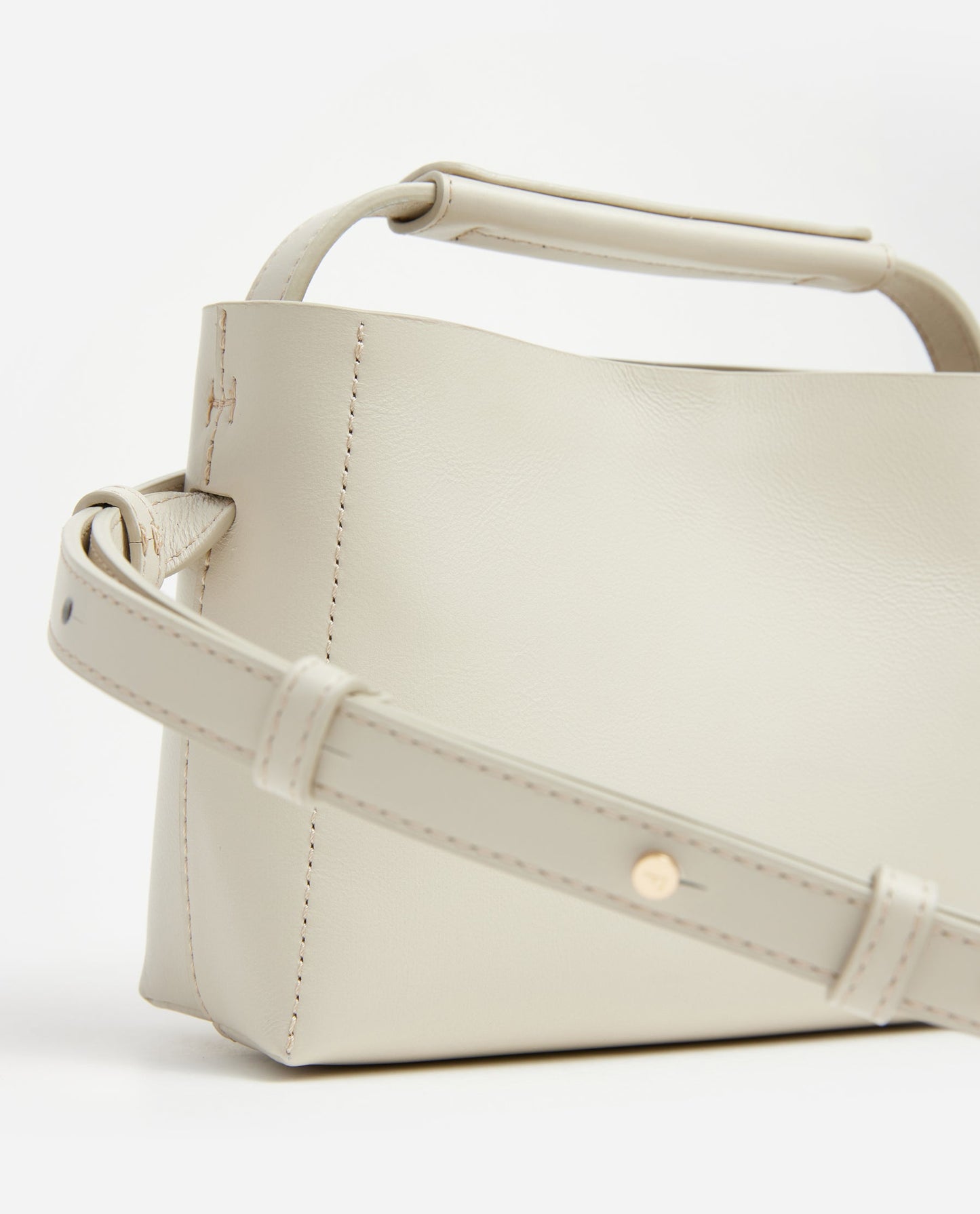 Hedda Mini Handbag Leather Vanilla