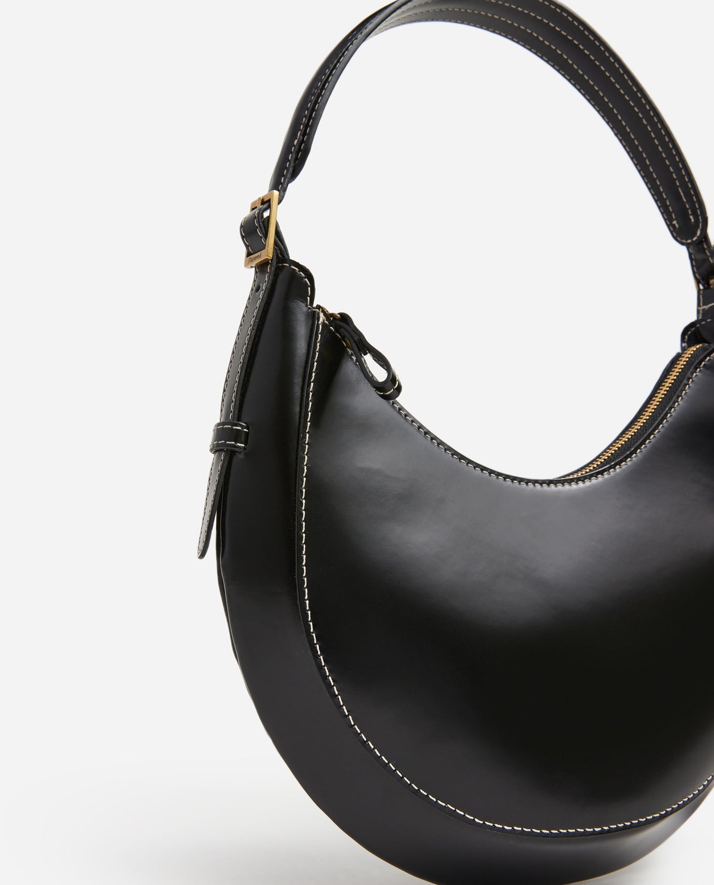 Lunar Shoulder Bag Leather Black