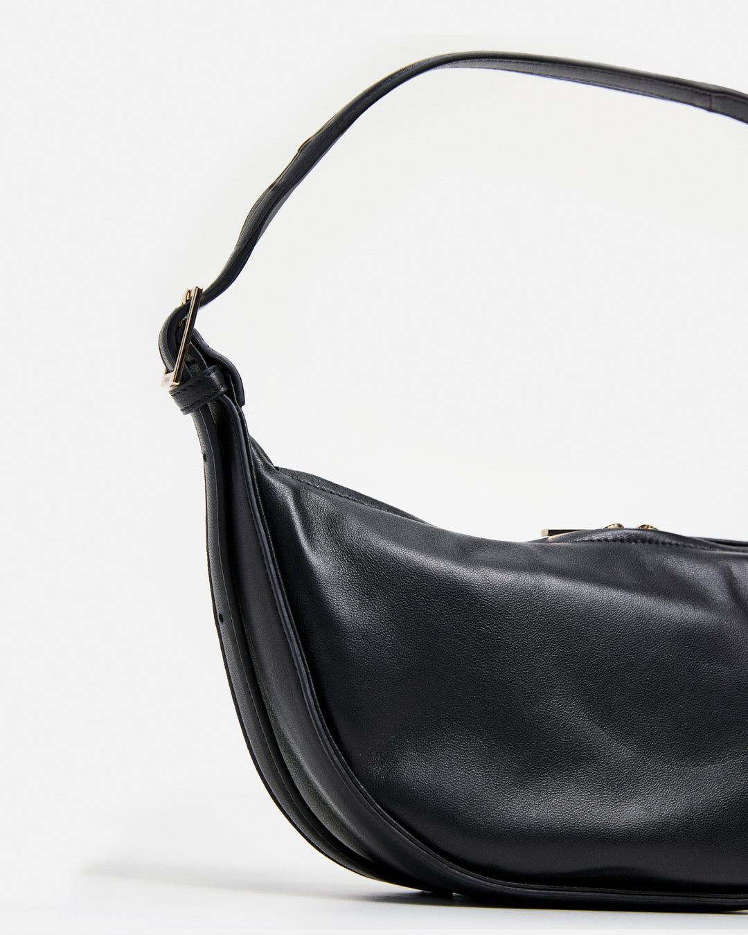 Irma Shoulder Bag Leather Black