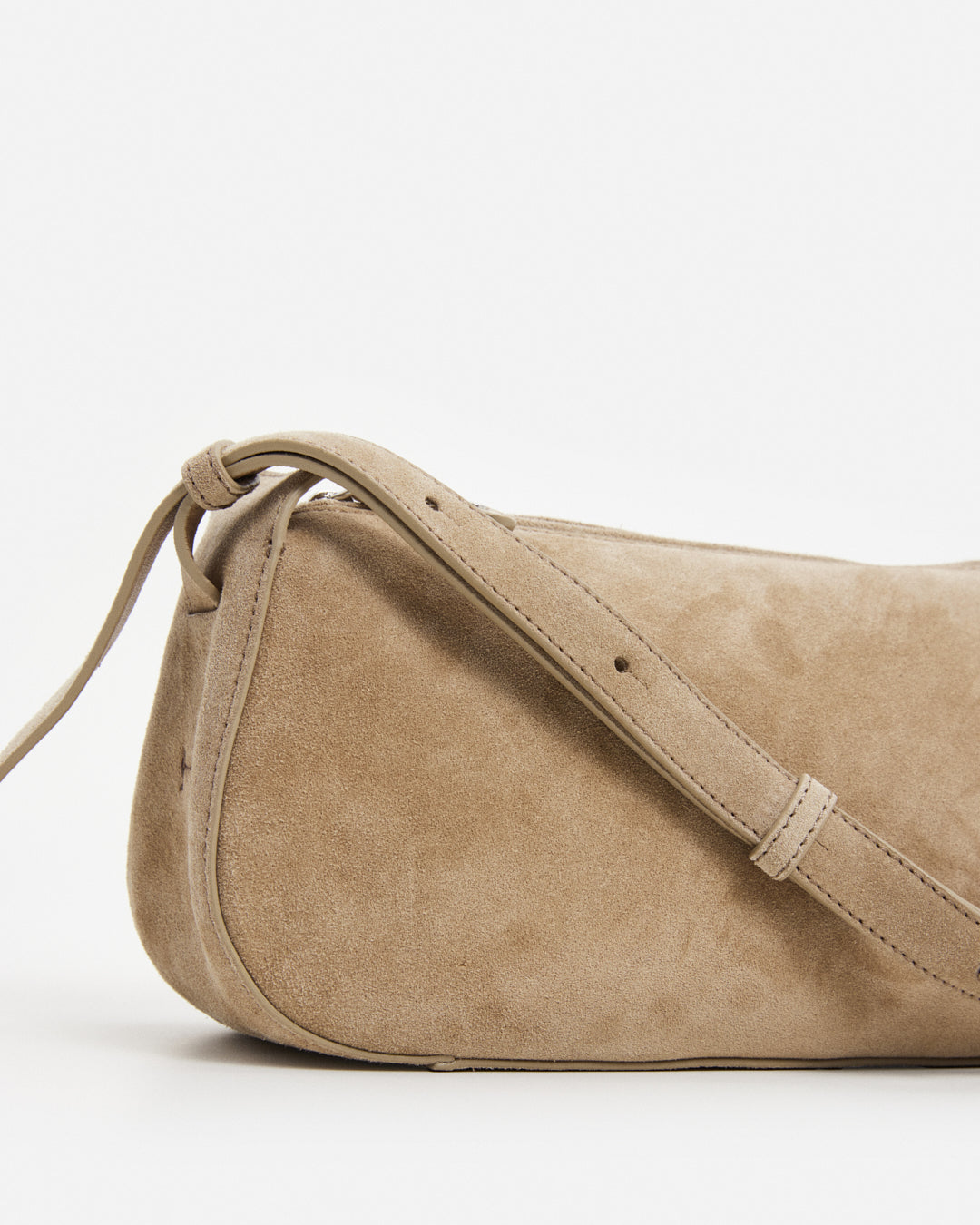 Tuna Shoulder Bag Suede Sand