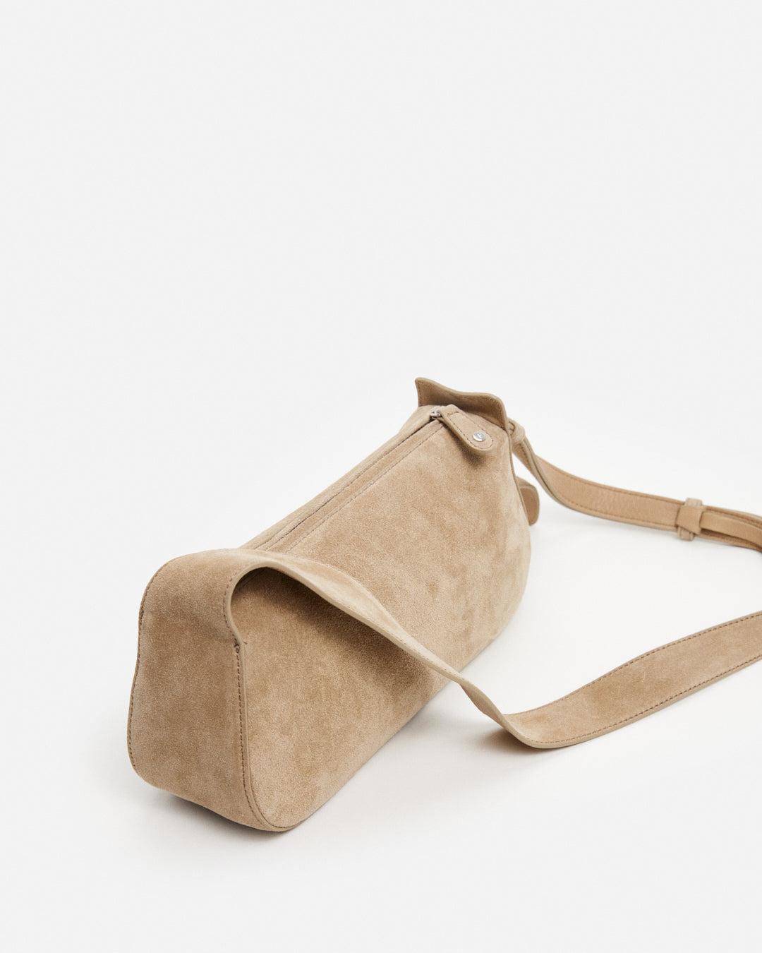 Tuna Shoulder Bag Suede Sand