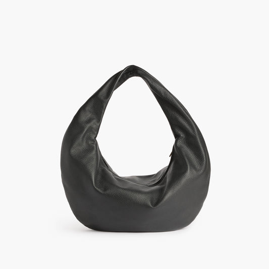 Alva Shoulder Bag Leather Black