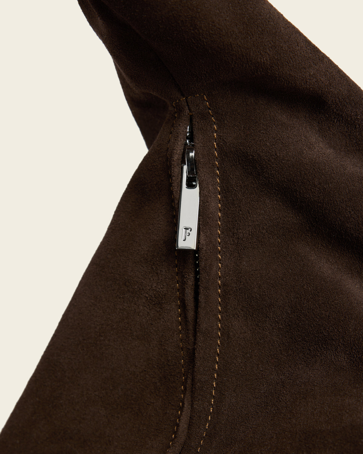 Alva Shoulder Bag Suede Chocolate