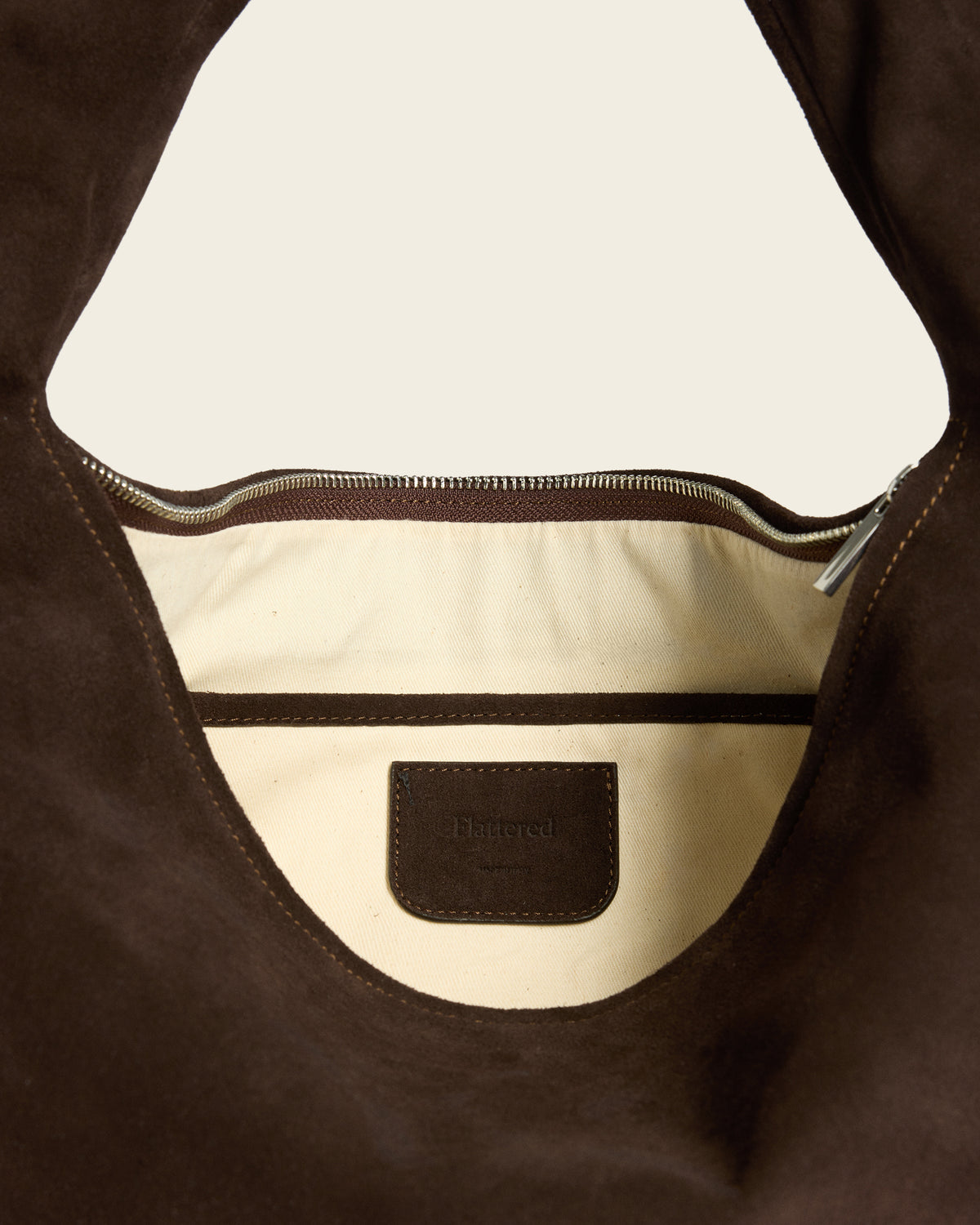 Alva Shoulder Bag Suede Chocolate