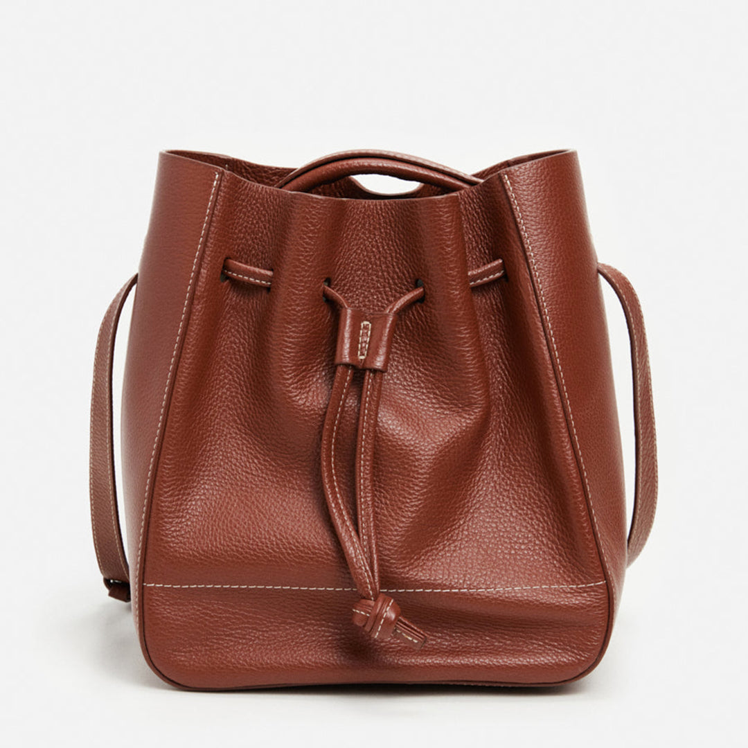 Bo Bucket Leather Cognac