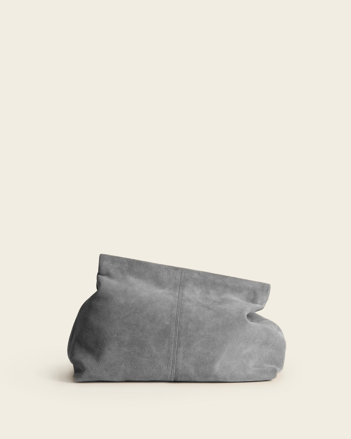 Clay Clutch Suede Grey