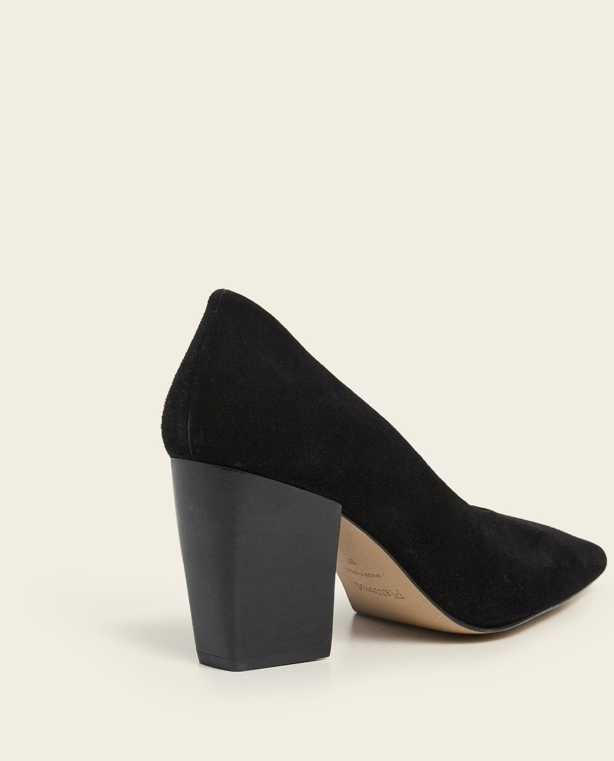 Angelina 65 Suede Black