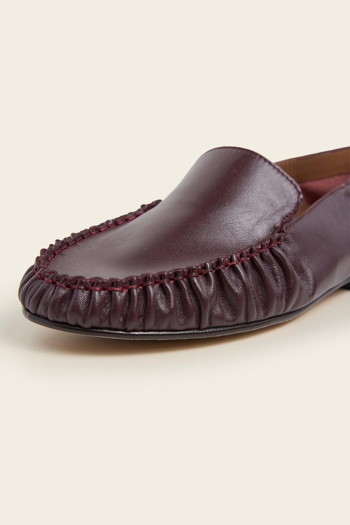 Bon Bon Leather Burgundy