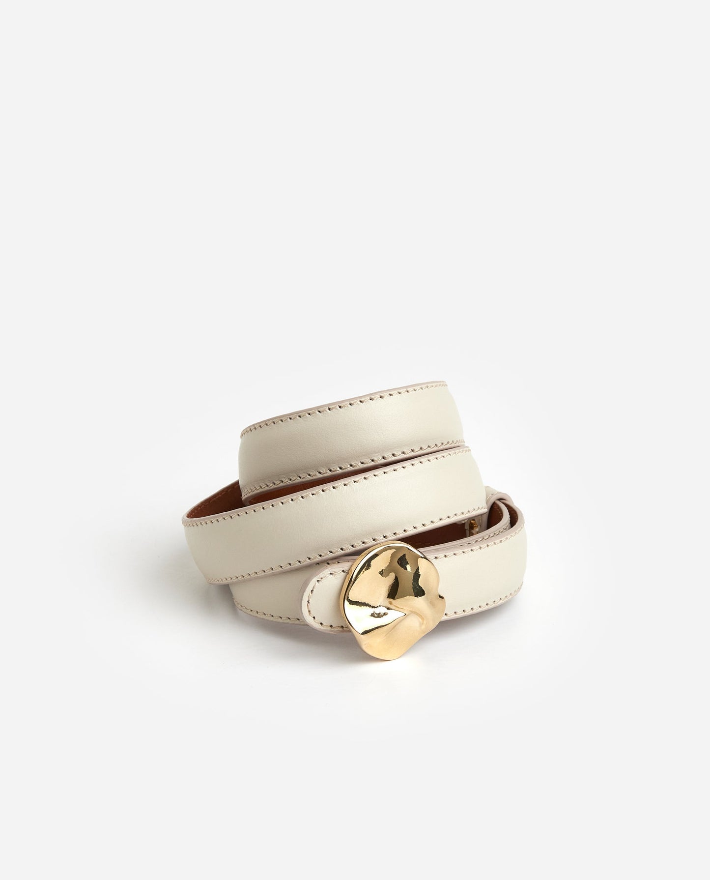 Brie Belt Leather Creme