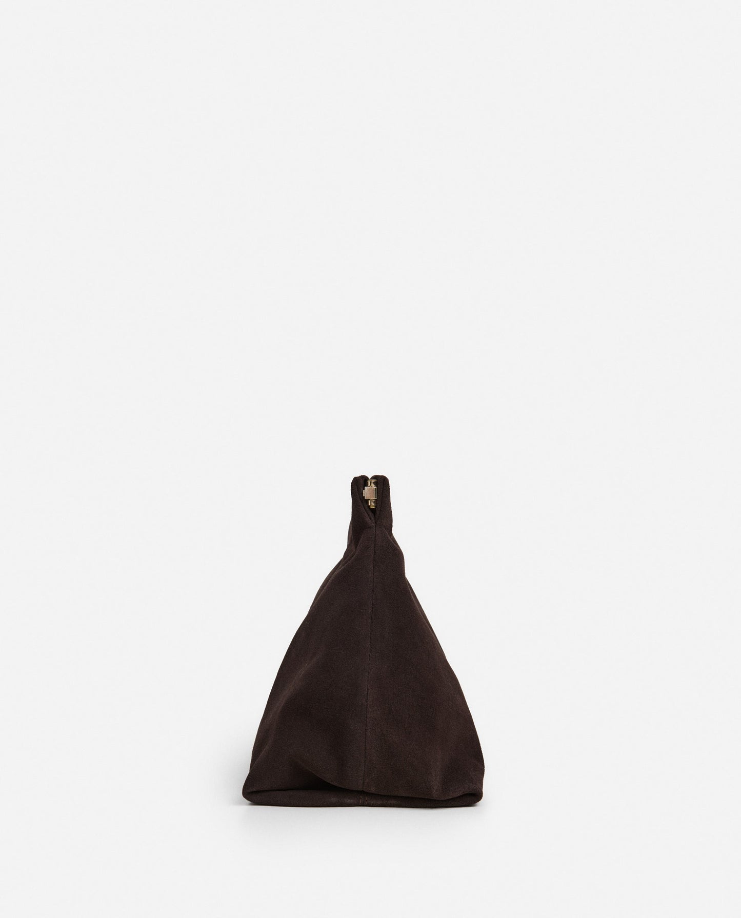 Clay Clutch Suede Chocolate