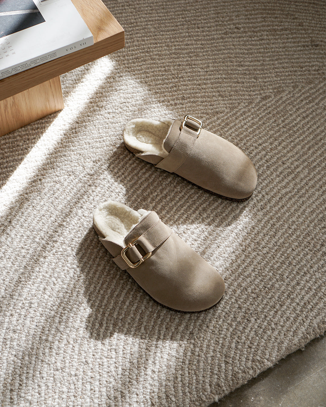 Cora Suede Sand