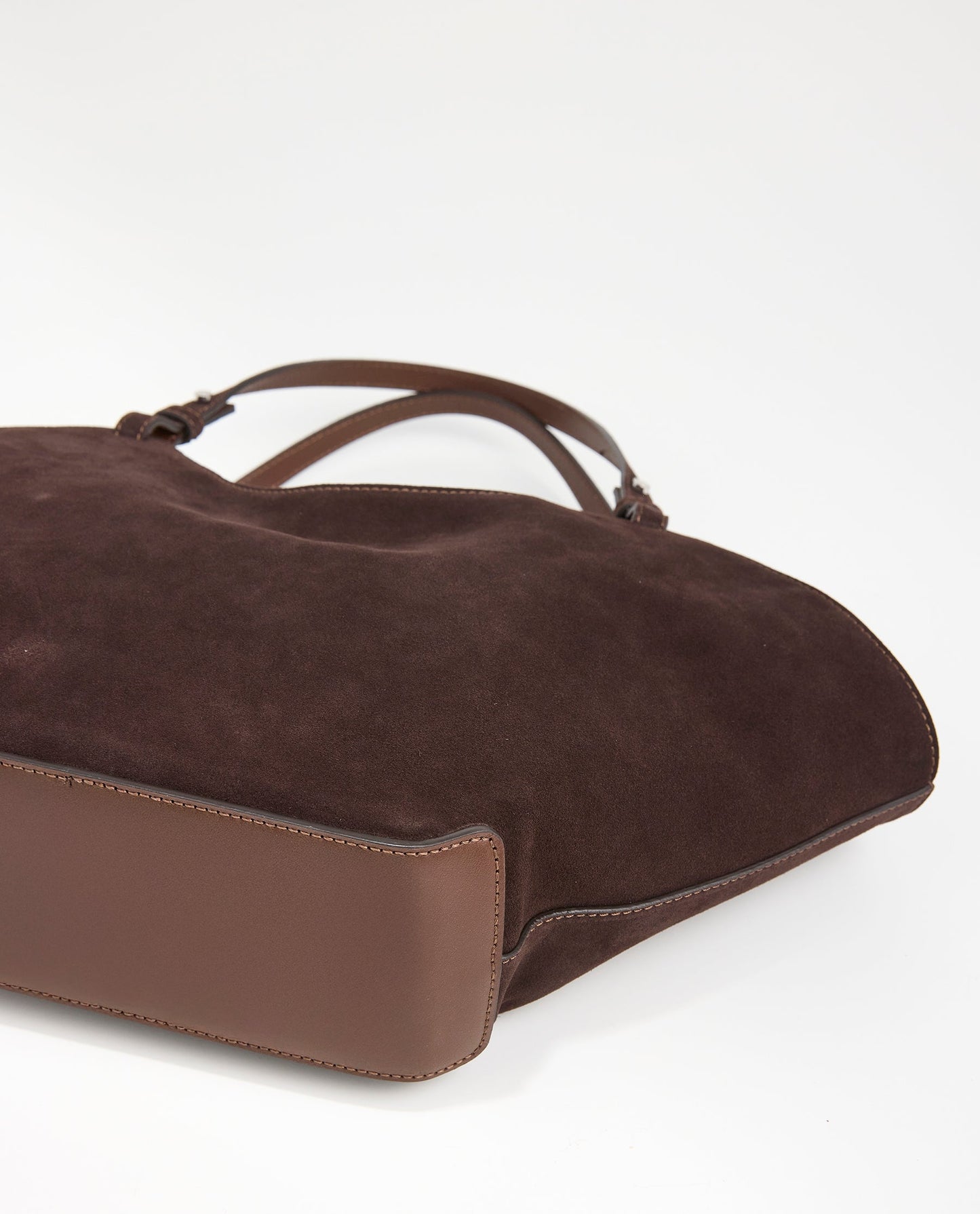 Dilba Mini Tote Bag Suede Chocolate