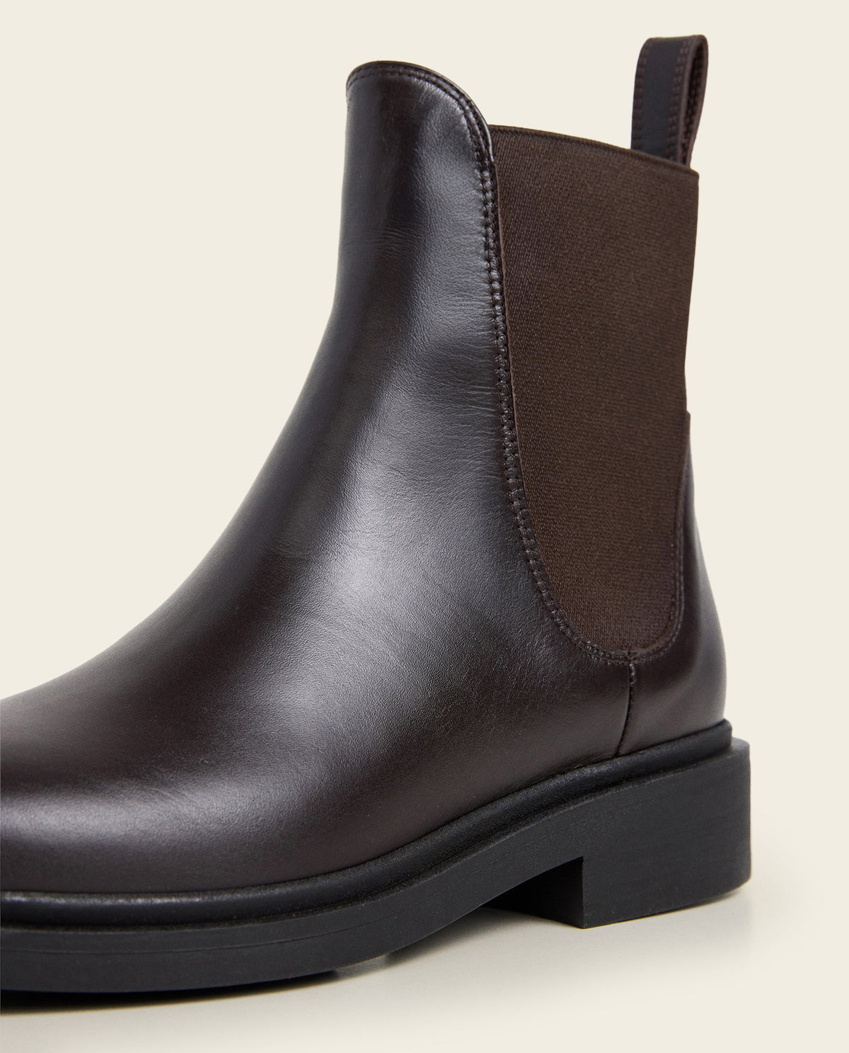 Fiona Leather Chocolate