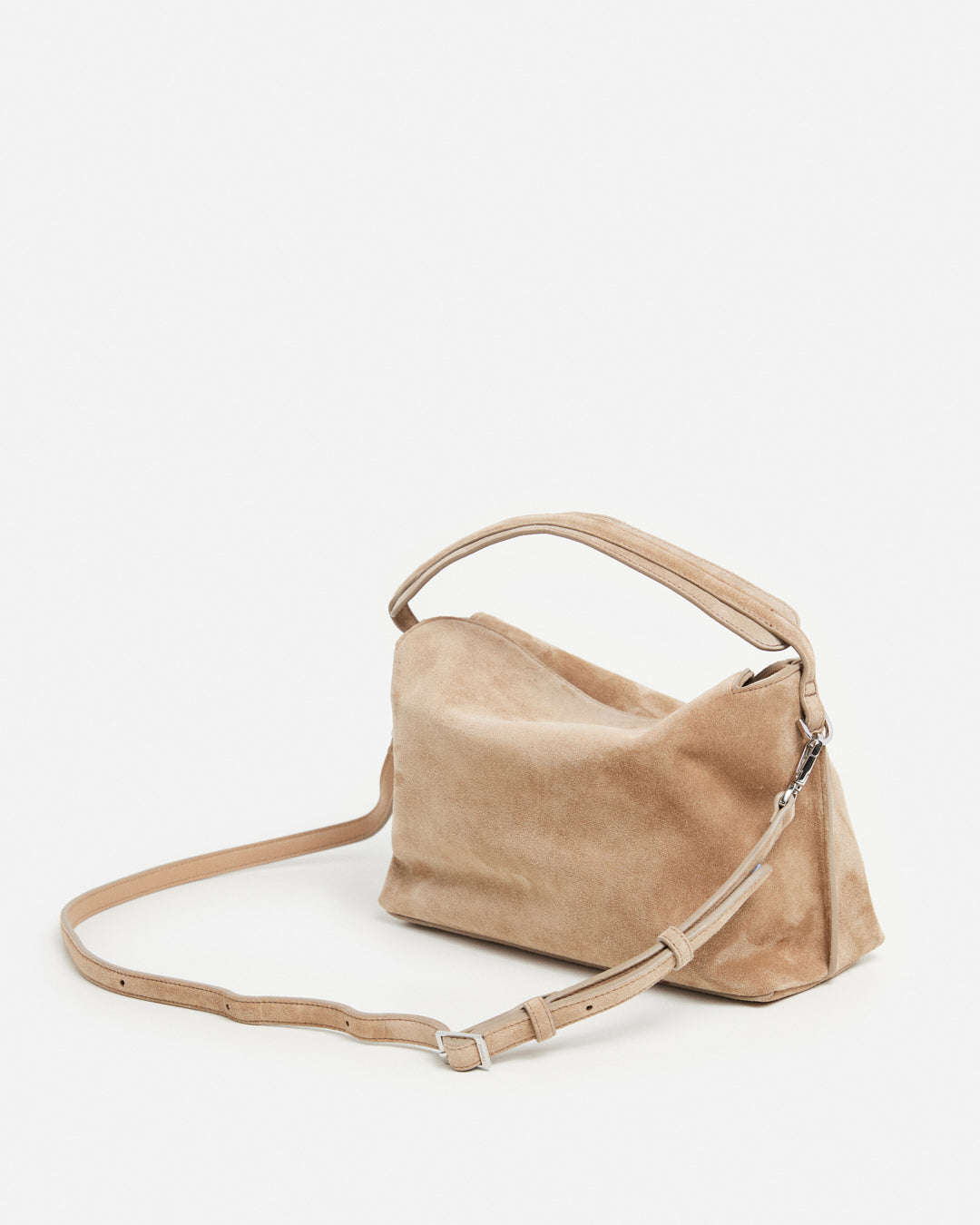 Hera Handbag Suede Sand