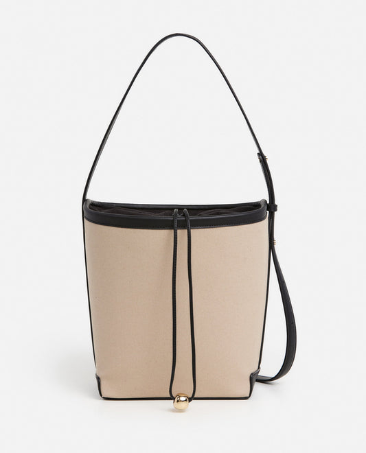 Ophelia Bucket Bag Linnen Natural