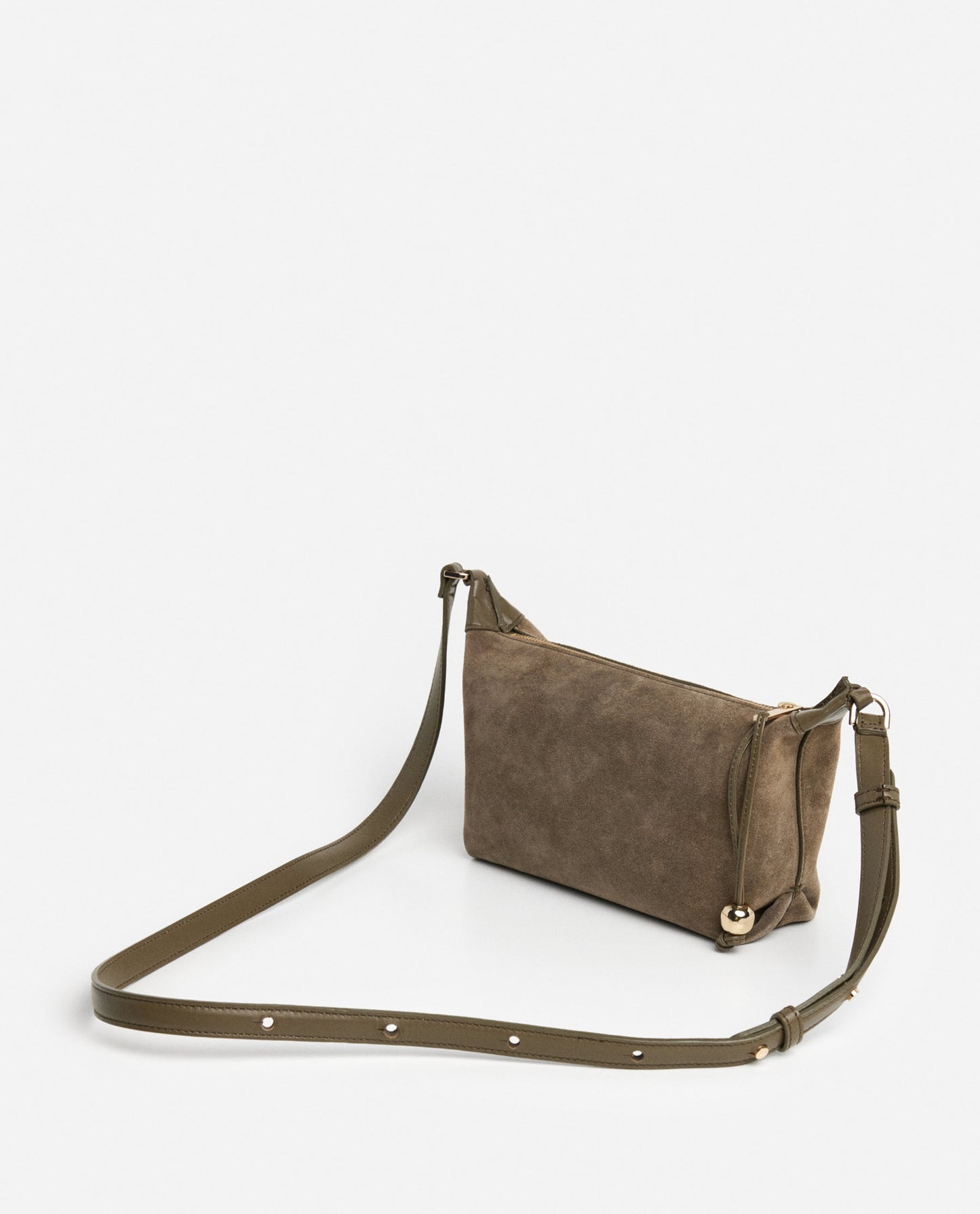 Ru Crossbody Bag Suede Olive