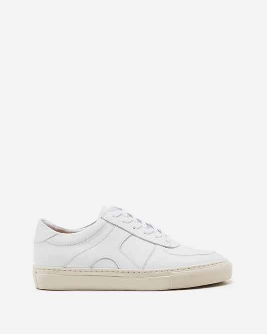 Solna Leather White