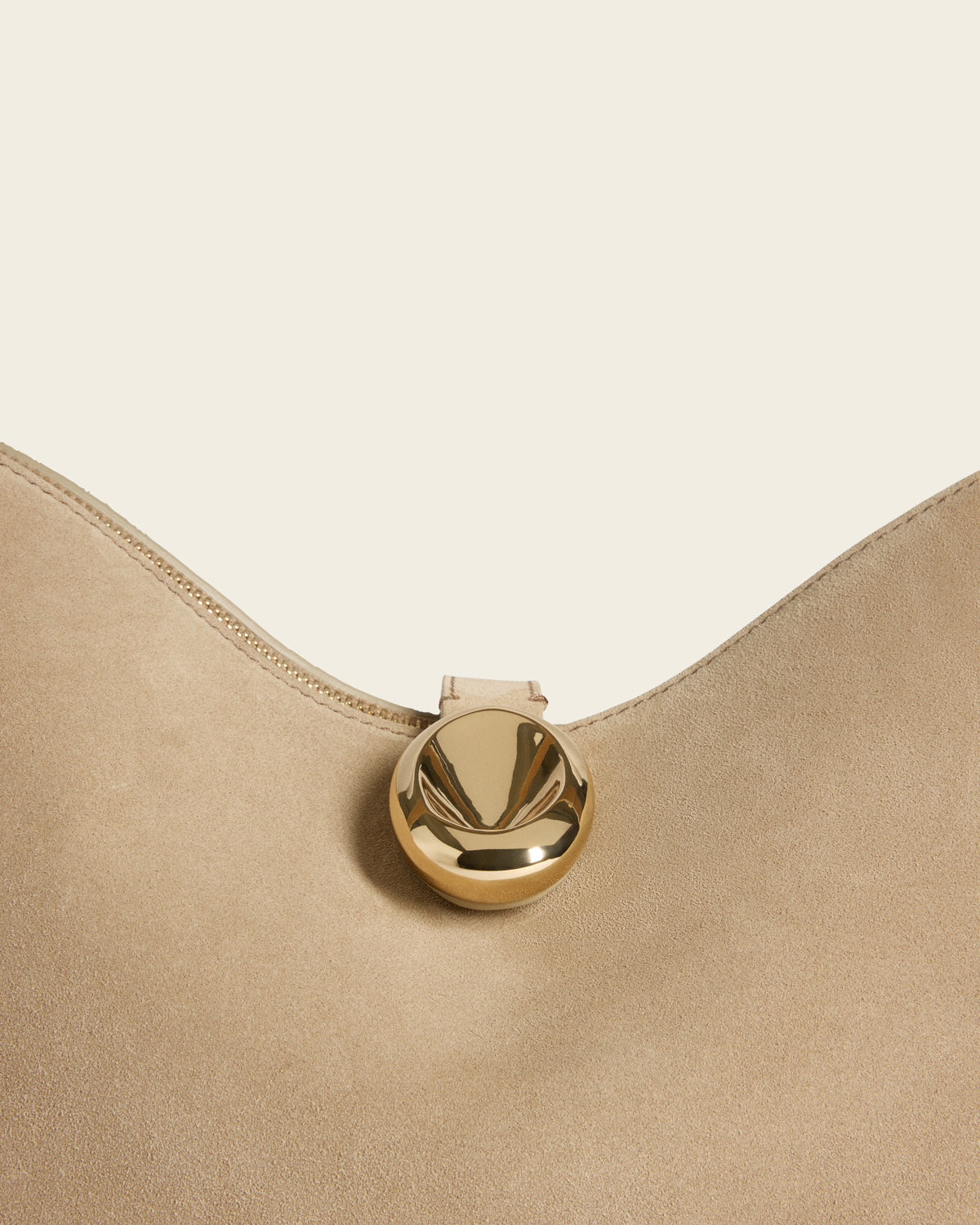 Gaia Handbag Suede Sand