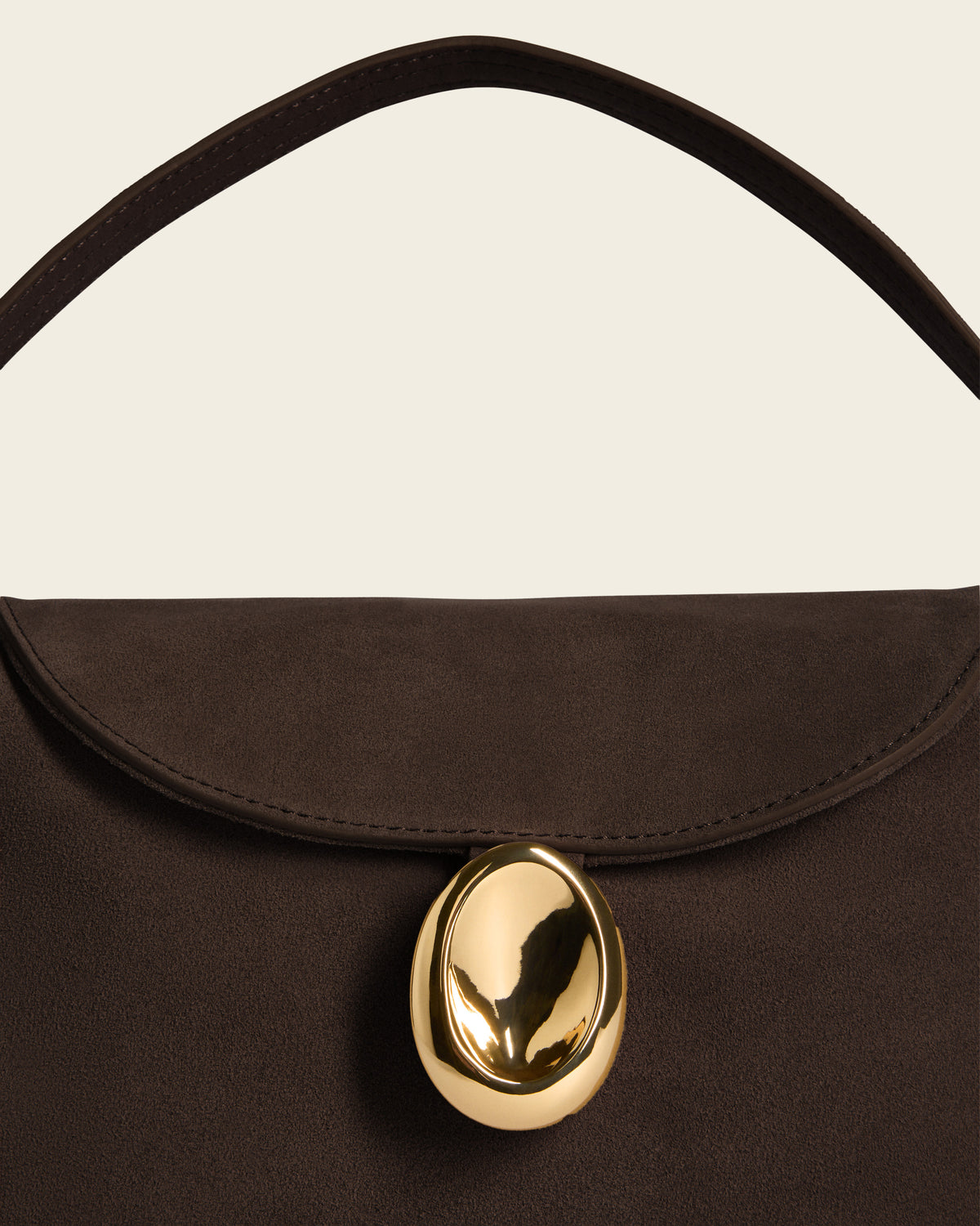 Gaia Mini Bag Suede Chocolate