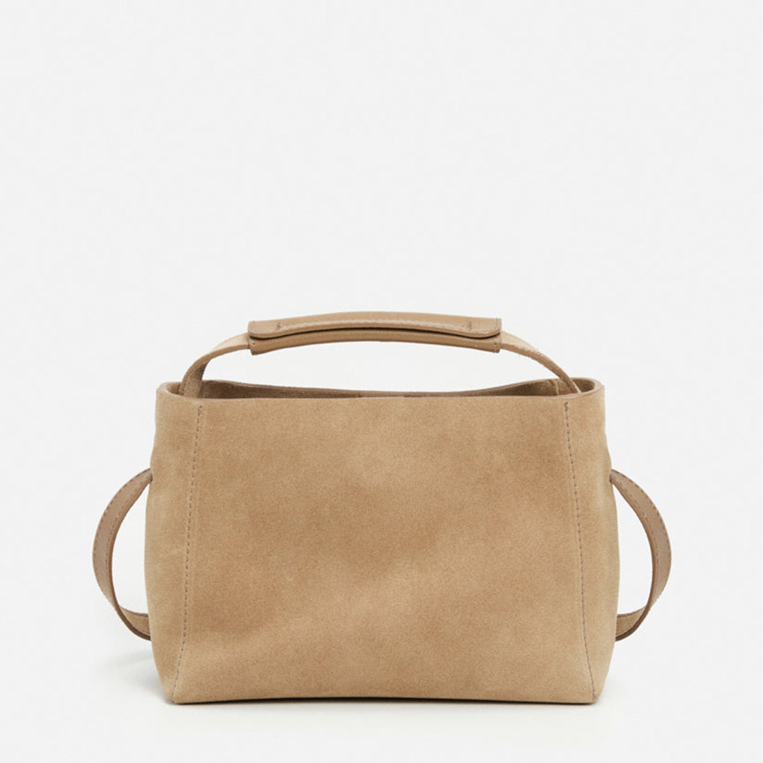 Hedda Mini Handbag Suede Sand