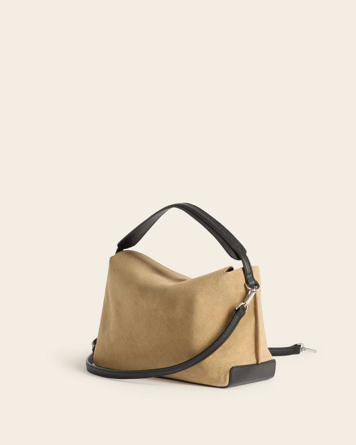 Helia Handbag Suede Sand