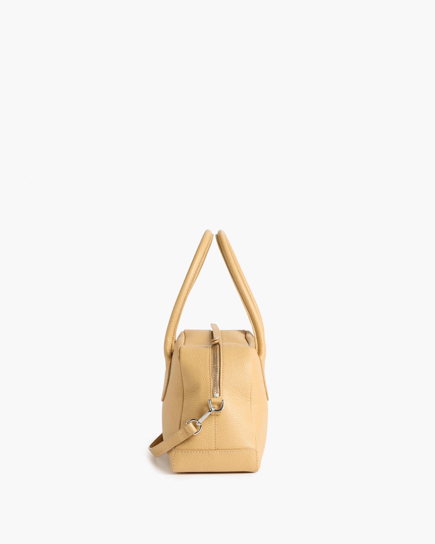 Leia Shoulder Bag Grained Leather Biscotti