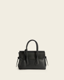 Lydia Mini Bag Grained Leather Black