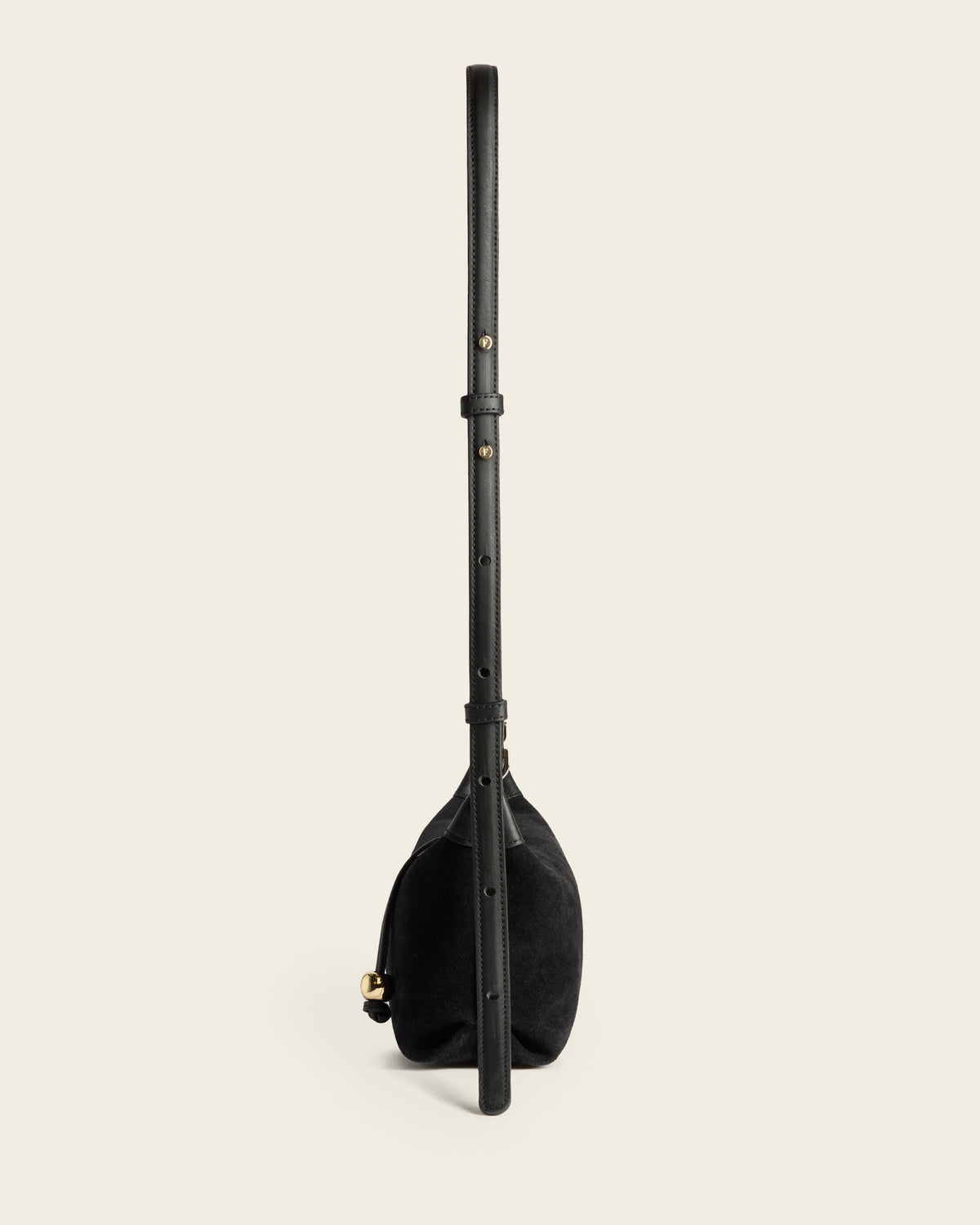 Ru Crossbody Bag Suede Black